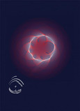 Planeten-Bewegungs-Bild Sonne - Mars - geozentrisch - 1 (Postkarte)