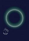 Planeten-Bewegungs-Bild Sonne - Merkur - geozentrisch (Postkarte)