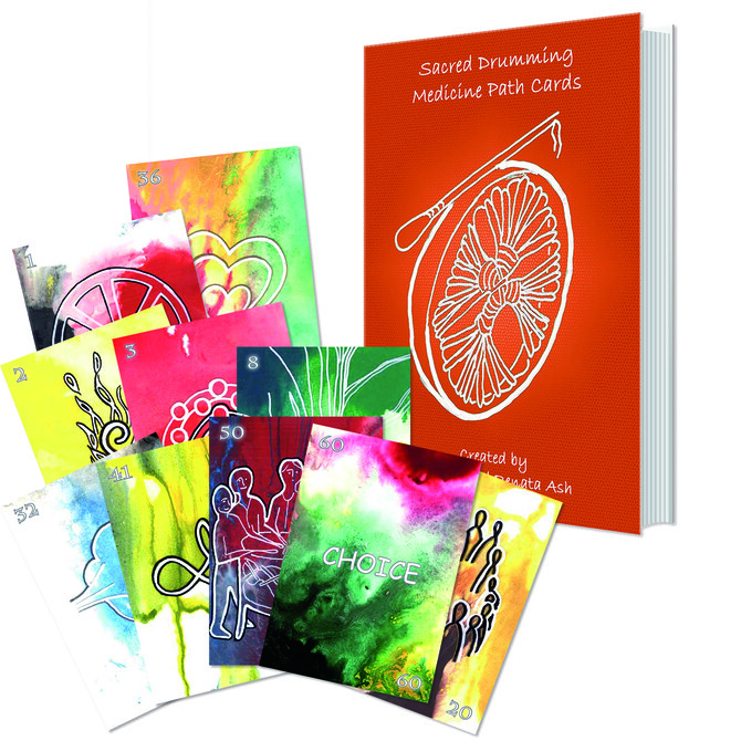 Sacred Drumming Medicine Path Cards