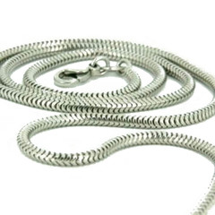 Hals-Kette - Schlangenkette Silber